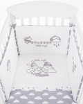 Бебешки спален комплект Kikkaboo - Little Angel Clouds, EU style, 70 х 140 сm, 2 части