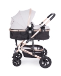 Комбинирана бебешка количка 2 в 1 Kikkaboo - Amaia, Light Grey