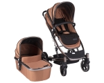 Комбинирана детска количка 2 в 1 Kikkaboo - Divaina, Brown