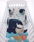 Бебешки спален комплект 2 части Kikkaboo - 70 x 140 cm, Joyful Mice