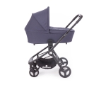 Комбинирана количка 3 в 1 KikkaBoo - Vicenza, Blue Melange
