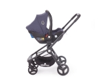 Комбинирана количка 3 в 1 KikkaBoo - Vicenza, Blue Melange