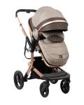 Комбинирана количка 3 в 1 с кош Kikka Boo - Irene, Beige