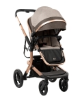 Комбинирана количка 3 в 1 с кош Kikka Boo - Irene, Beige