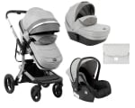 Комбинирана количка 3 в 1 с кош Kikka Boo - Irene, Beige