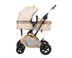 Комбинирана детска количка KikkaBoo - Kaia, 3 в 1, Light Grey