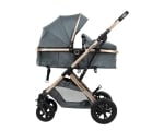 Комбинирана детска количка KikkaBoo - Kaia, 3 в 1, Dark Grey