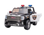 Акумулаторен джип Kikkaboo - Licensed GMC Police, Black