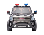 Акумулаторен джип Kikkaboo - Licensed GMC Police, Black