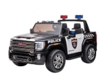 Акумулаторен джип Kikkaboo - Licensed GMC Police, Black