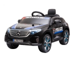 Акумулаторна кола Kikkaboo - Licensed Mercedes Benz EQC400, Police Black