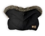 Ръкавица за количка Kikkaboo - Luxury, Fur Grey