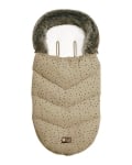 Чувалче за количка Kikkaboo - Luxury, Fur Dots, Beige