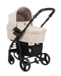 Комбинирана количка 3 в 1 KikkaBoo - Madrid, Beige Melange