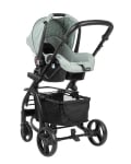 Комбинирана количка 3 в 1 KikkaBoo - Madrid, Beige Melange