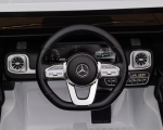 Акумулаторен джип Kikkaboo - Licensed Mercedes Benz G500, White