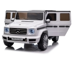 Акумулаторен джип Kikkaboo - Licensed Mercedes Benz G500, White