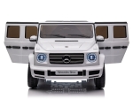 Акумулаторен джип Kikkaboo - Licensed Mercedes Benz G500, White