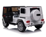 Акумулаторен джип Kikkaboo - Licensed Mercedes Benz G500, White