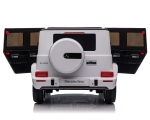 Акумулаторен джип Kikkaboo - Licensed Mercedes Benz G500, White