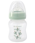 Бебешко шише с широко гърло Kikkaboo - Cactus, Mint, 160 ml