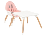Столче за хранене 3 в 1 KikkaBoo - Multi, Grey