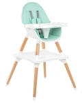 Столче за хранене 3 в 1 KikkaBoo - Multi, Grey