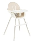 Стол за хранене 2в1 KikkaBoo - Nutri Steel, Grey