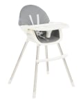 Стол за хранене 2в1 KikkaBoo - Nutri Steel, Grey