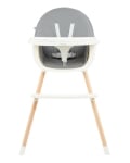 Стол за хранене 2в1 KikkaBoo - Nutri Wood, Beige
