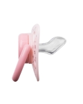 Силиконови залъгалки Kikkaboo - Savanna, Pink 0-6 m, 2 броя