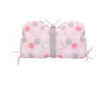 Комплект плюшени възглавници за кошара Kikkaboo - Bunny, Pink