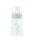 Бебешко шише Kikkaboo - Jungle King, РР, 240 ml, Mint