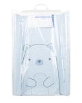 Подложка за повиване с твърда основа Kikkaboo - Bear with me, 70 х 50 сm, Blue