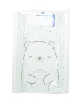 Подложка за повиване с твърда основа Kikkaboo - Bear with me, 70 х 50 сm, Blue
