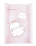Подложка за повиване с твърда основа Kikkaboo - Hippo Dreams, 70 х 50 сm