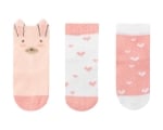 Бебешки чорапи с 3D уши Kikkaboo - Little Fox, 1-2 г