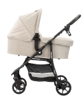 Комбинирана количка 3 в 1 KikkaBoo - Selina, Dark Grey