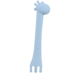 Силиконова лъжичка Kikkaboo - Giraffe, Mint