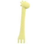 Силиконова лъжичка Kikkaboo - Giraffe, Mint