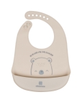 Силиконов лигавник Kikkaboo - Bear with me, Pink