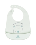 Силиконов лигавник Kikkaboo - Bear with me, Pink