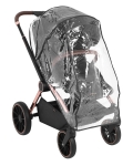 Комбинирана детска количка 2 в 1 Kikkaboo - Kara, Grey