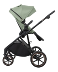 Комбинирана бебешка количка 2 в 1 Kikkaboo - Thea, Army Green