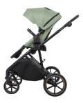 Комбинирана бебешка количка 2 в 1 Kikkaboo - Thea, Army Green