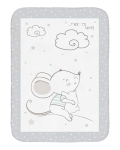 Супер меко бебешко одеяло Kikkaboo - Joyful Mice, 80 х 110 сm