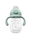 Тританова чаша с мек накрайник Kikkaboo - Bear with me, 300 ml, Mint