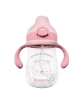 Тританова чаша с мек накрайник Kikkaboo - Bear with me, 300 ml, Blue