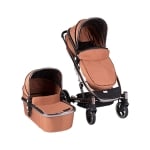 Комбинирана детска количка 2 в 1 Kikkaboo - Divaina, Brown