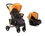 Комбинирана количка 2 в 1 Kikkaboo - Verona, Yellow